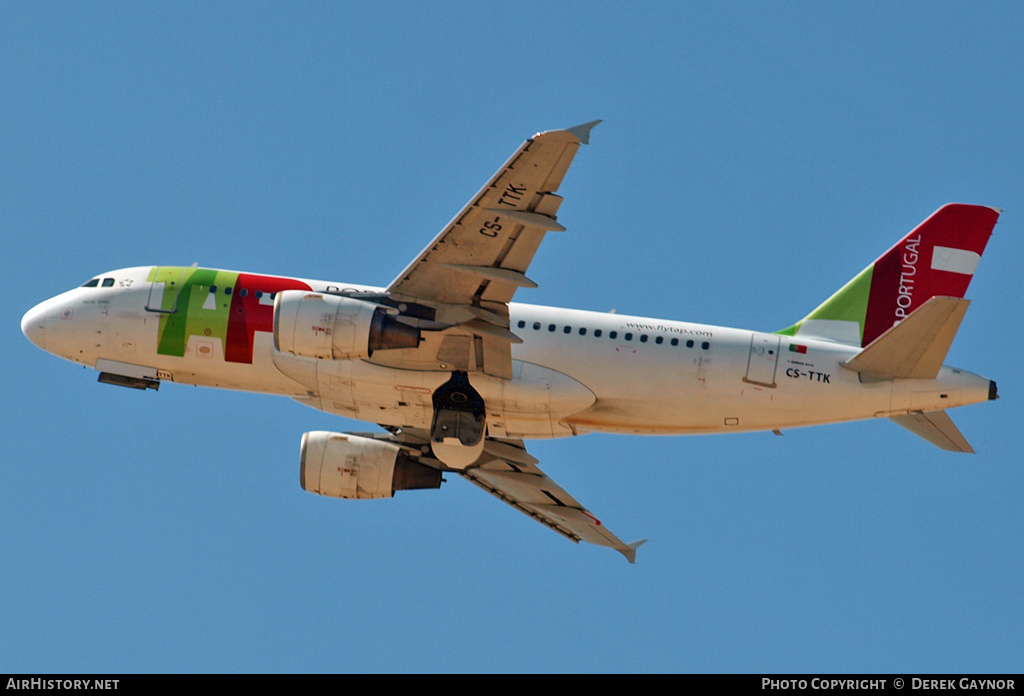 Aircraft Photo of CS-TTK | Airbus A319-111 | TAP Portugal | AirHistory.net #232013