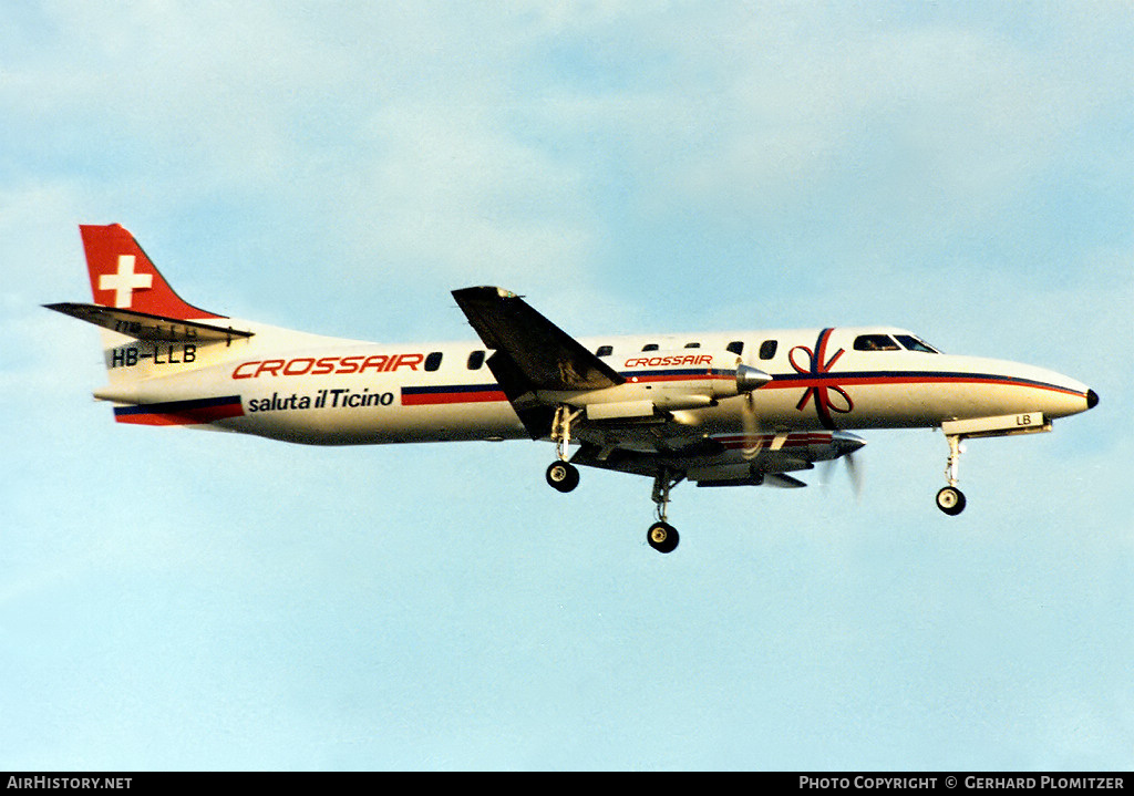 Aircraft Photo of HB-LLB | Swearingen SA-226TC Metro II | Crossair | AirHistory.net #232019