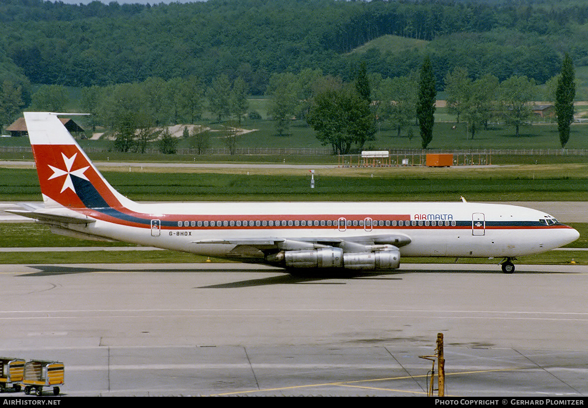 Aircraft Photo of G-BHOX | Boeing 707-123(B) | Air Malta | AirHistory.net #232021