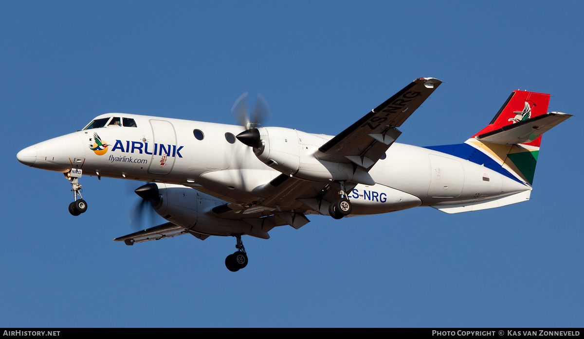 Aircraft Photo of ZS-NRG | British Aerospace Jetstream 41 | Airlink | AirHistory.net #232030