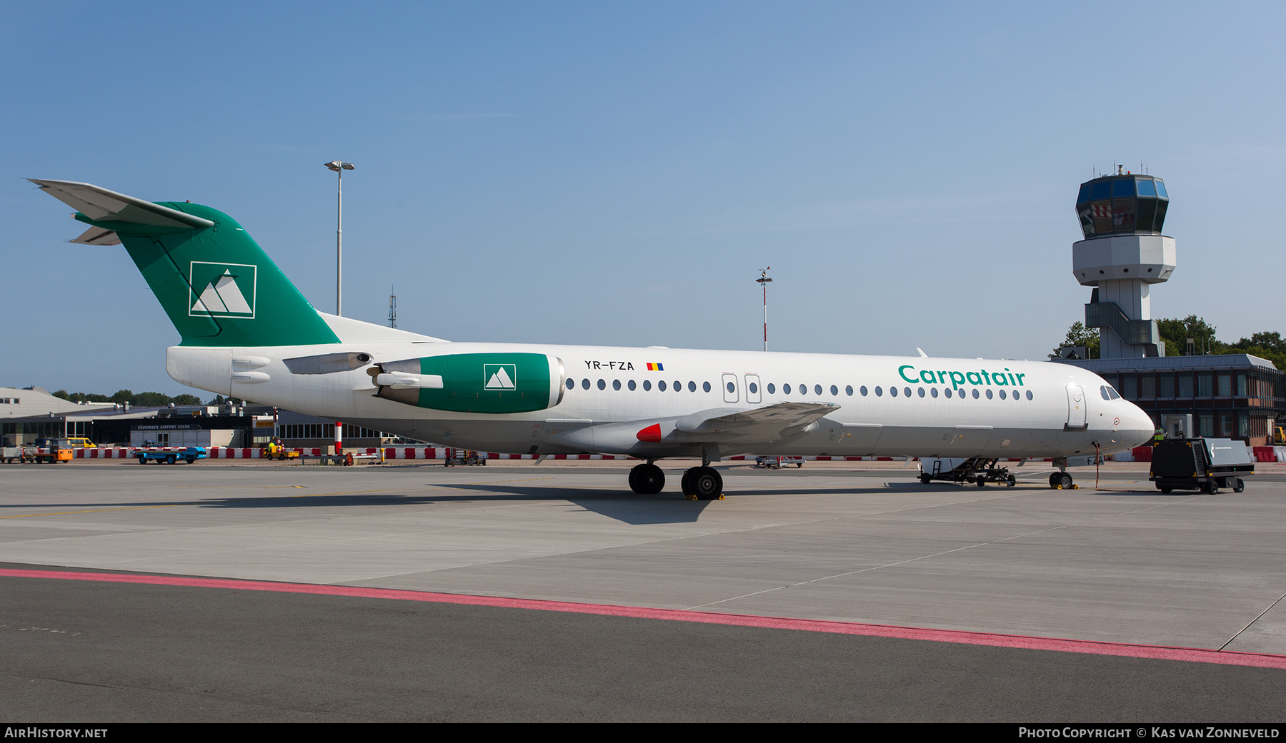 Aircraft Photo of YR-FZA | Fokker 100 (F28-0100) | Carpatair | AirHistory.net #232032