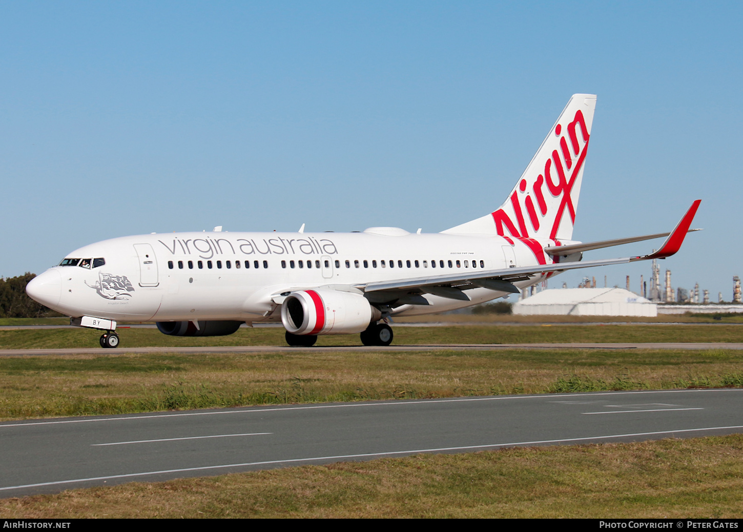 Aircraft Photo of VH-VBY | Boeing 737-7FE | Virgin Australia Airlines | AirHistory.net #232045