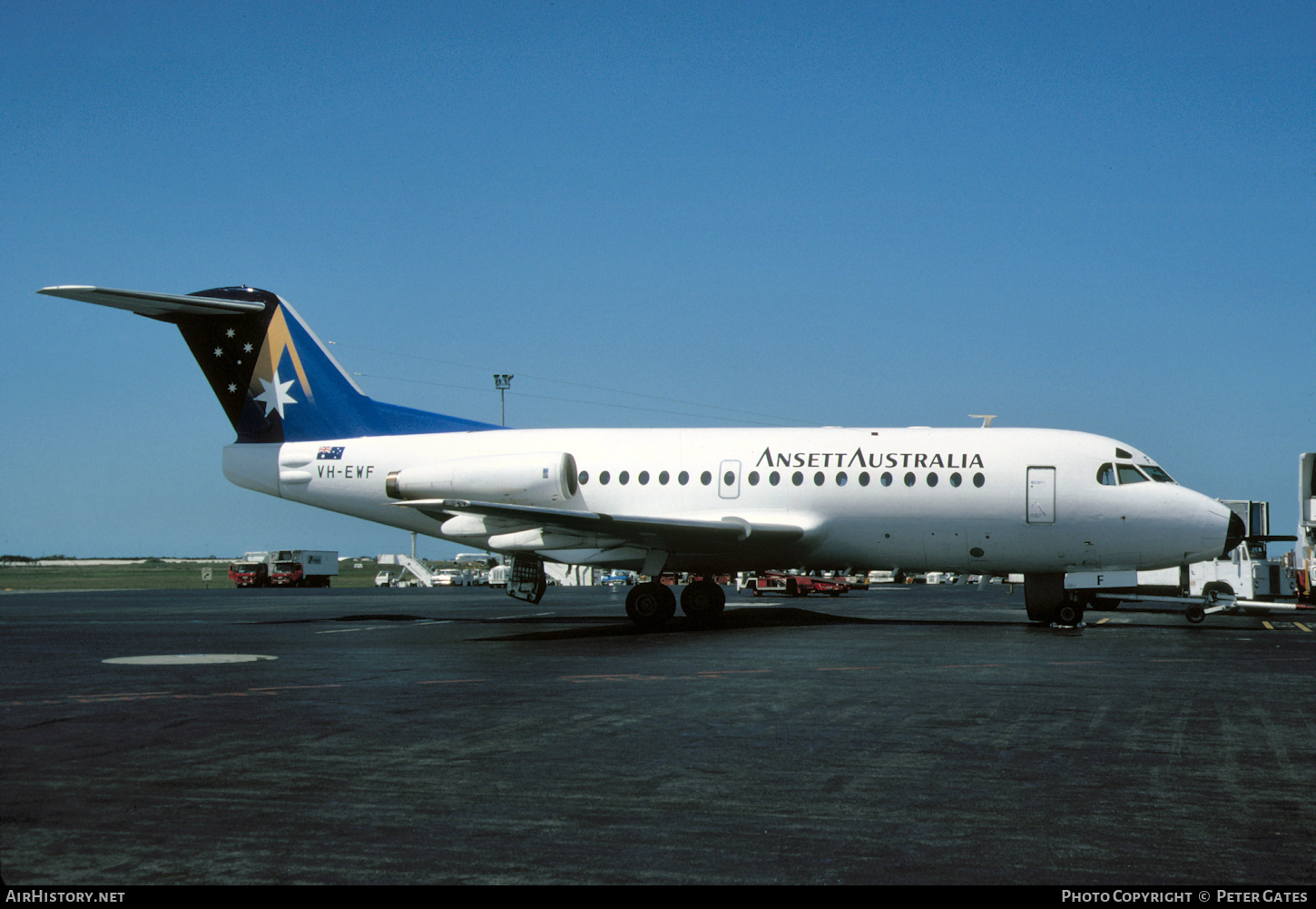 Aircraft Photo of VH-EWF | Fokker F28-3000 Fellowship | Ansett Australia | AirHistory.net #232058