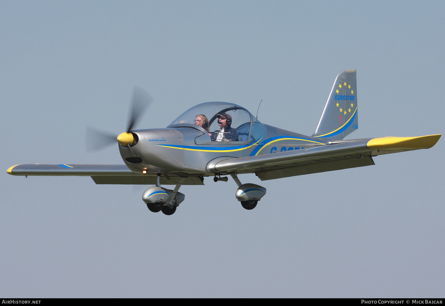 Aircraft Photo of G-CCBM | Evektor-Aerotechnik EV-97 Eurostar | AirHistory.net #232070