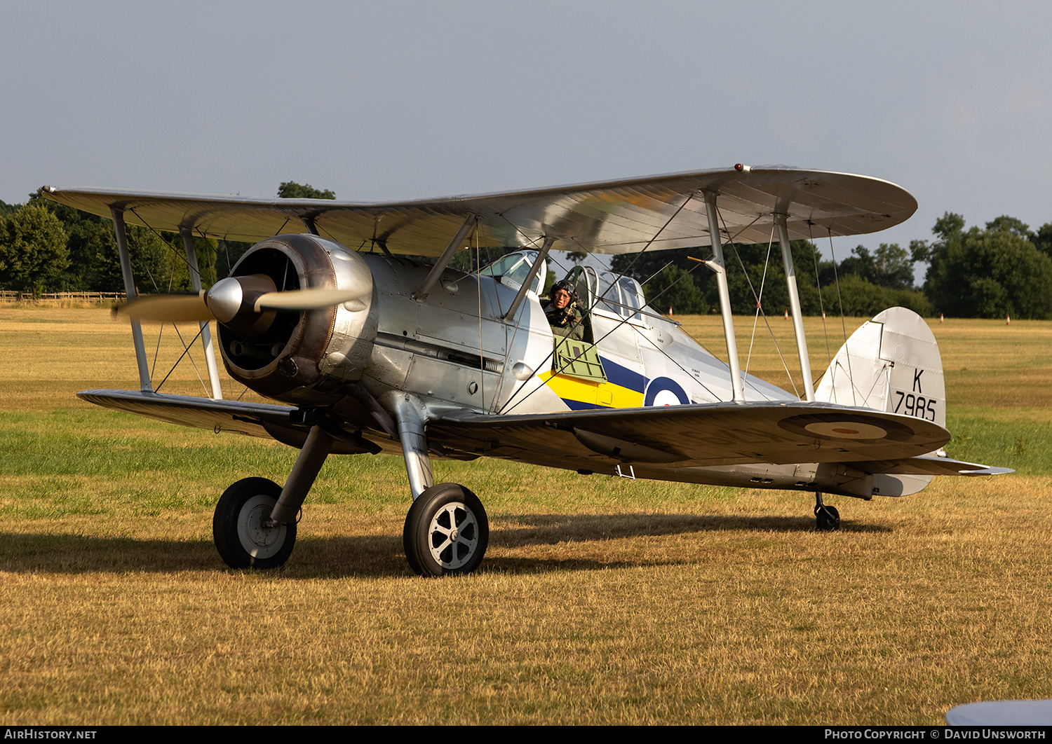 Aircraft Photo of G-AMRK / K7985 | Gloster Gladiator Mk1 | UK - Air Force | AirHistory.net #232074