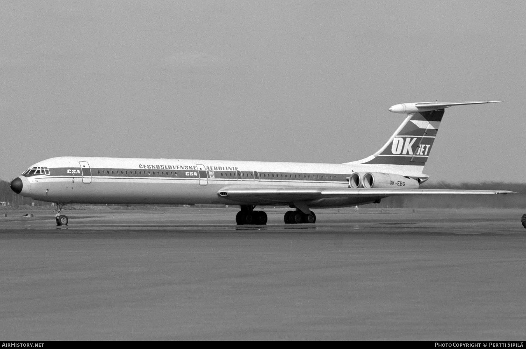 Aircraft Photo of OK-EBG | Ilyushin Il-62 | ČSA - Československé Aerolinie - Czechoslovak Airlines | AirHistory.net #232083