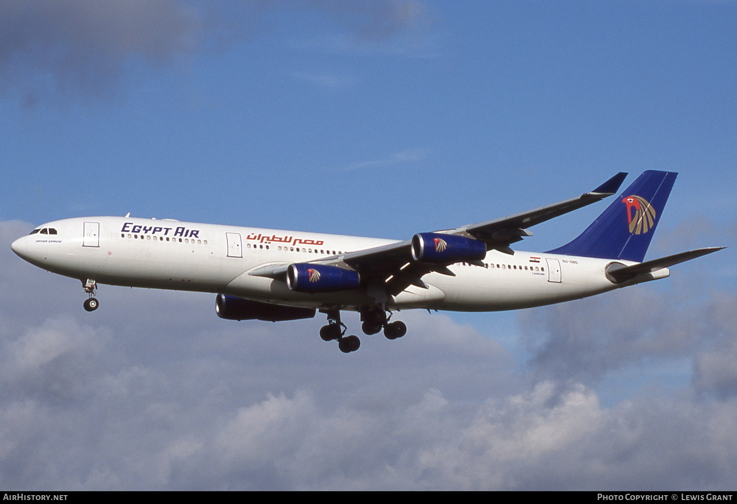 Aircraft Photo of SU-GBO | Airbus A340-212 | EgyptAir | AirHistory.net #232085