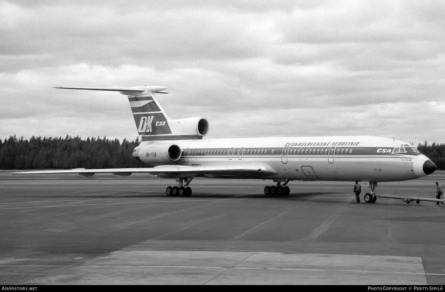 Aircraft Photo of OK-TCB | Tupolev Tu-154M | ČSA - Československé Aerolinie - Czechoslovak Airlines | AirHistory.net #232087