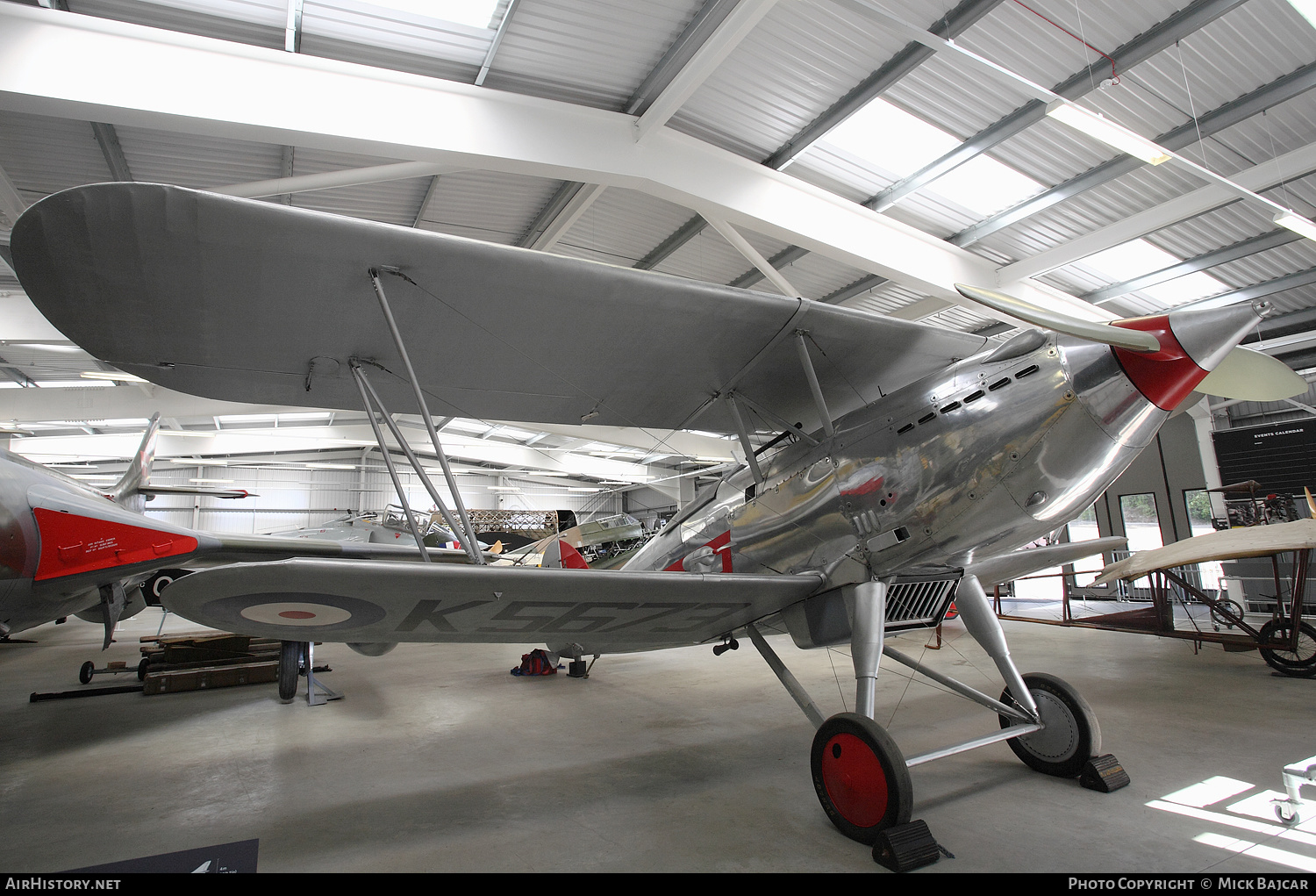 Aircraft Photo of K5673 | Hawker Fury I (replica) | UK - Air Force | AirHistory.net #232099