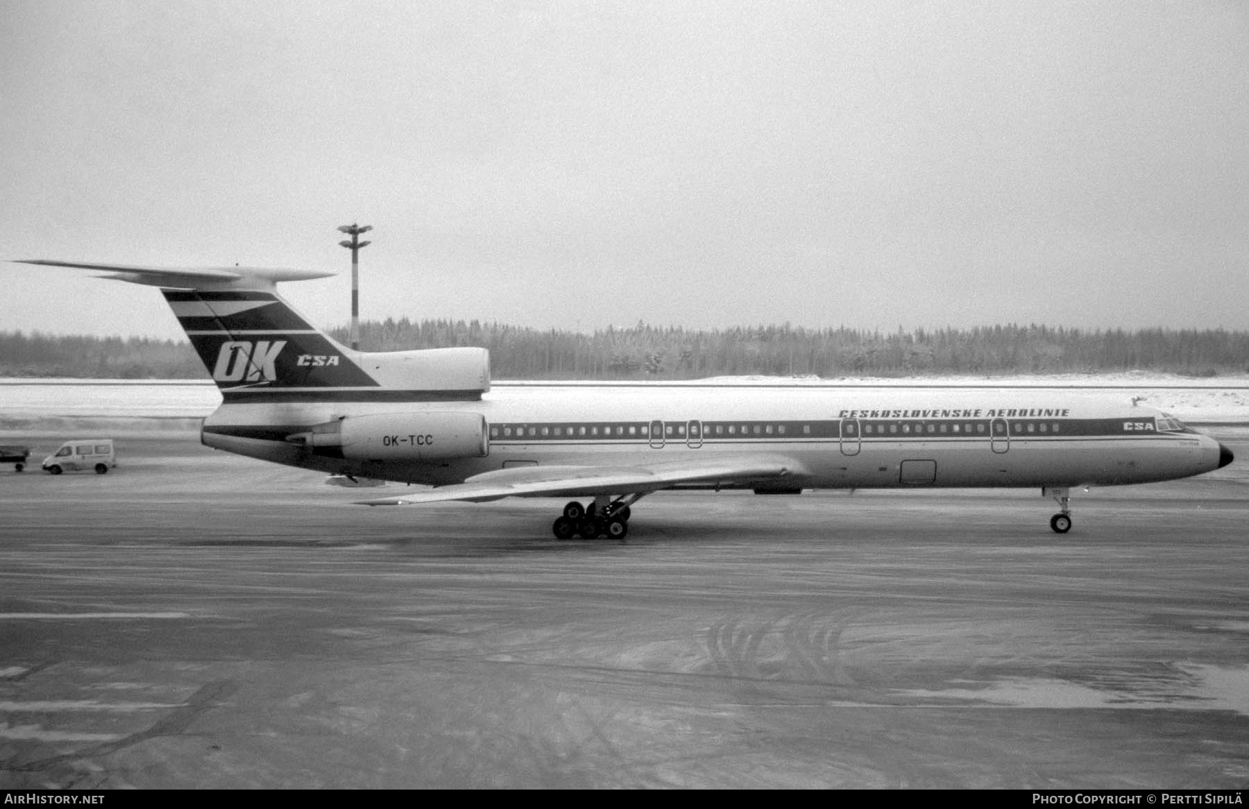 Aircraft Photo of OK-TCC | Tupolev Tu-154M | ČSA - Československé Aerolinie - Czechoslovak Airlines | AirHistory.net #232103