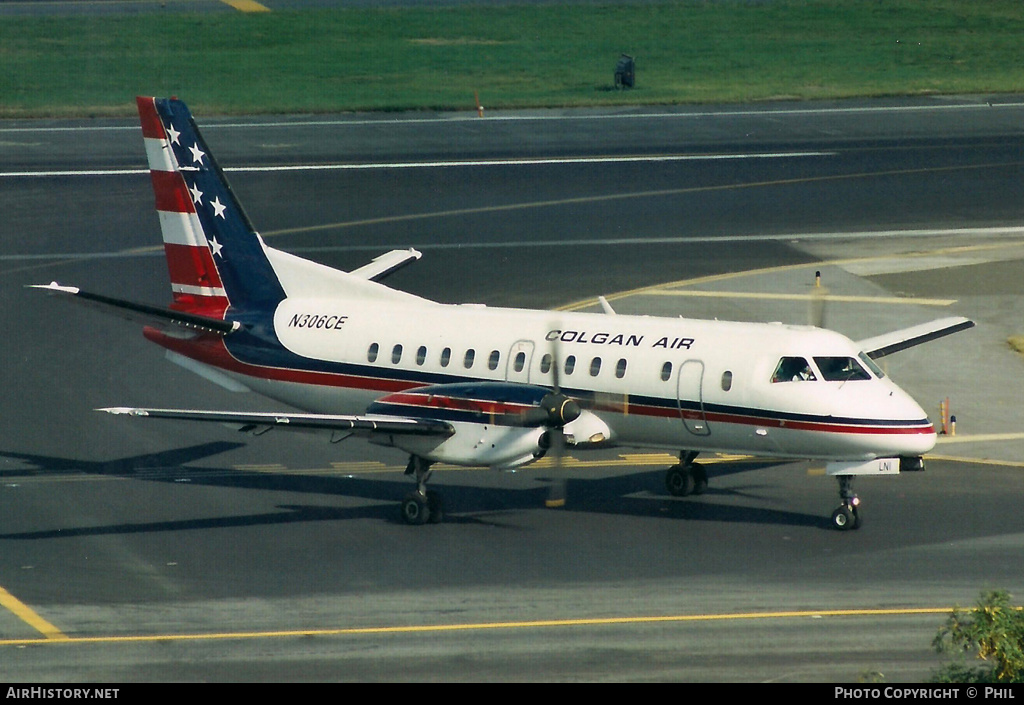 Aircraft Photo of N306CE | Saab 340B | Colgan Air | AirHistory.net #232128