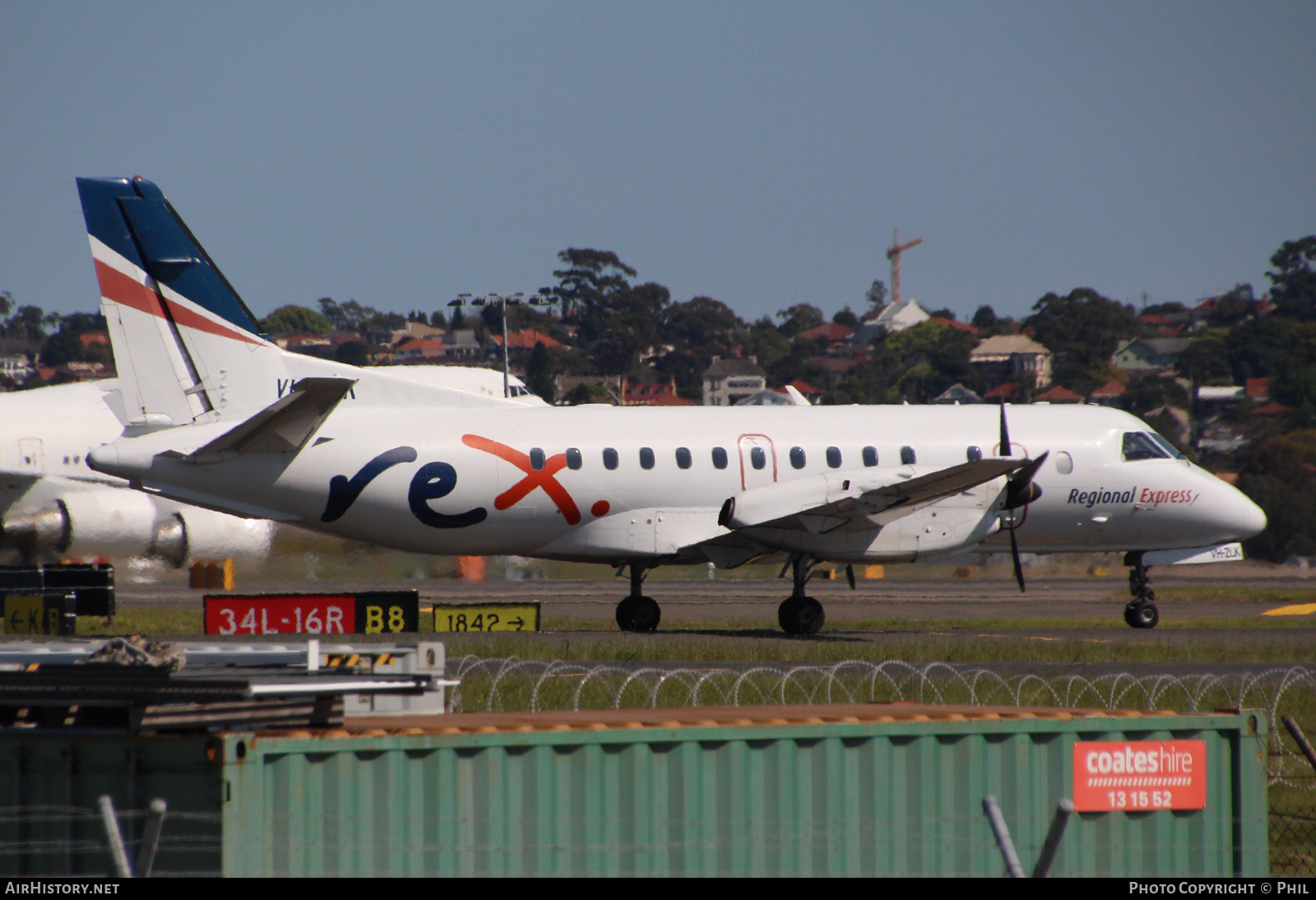 Aircraft Photo of VH-ZLK | Saab 340B | REX - Regional Express | AirHistory.net #232131