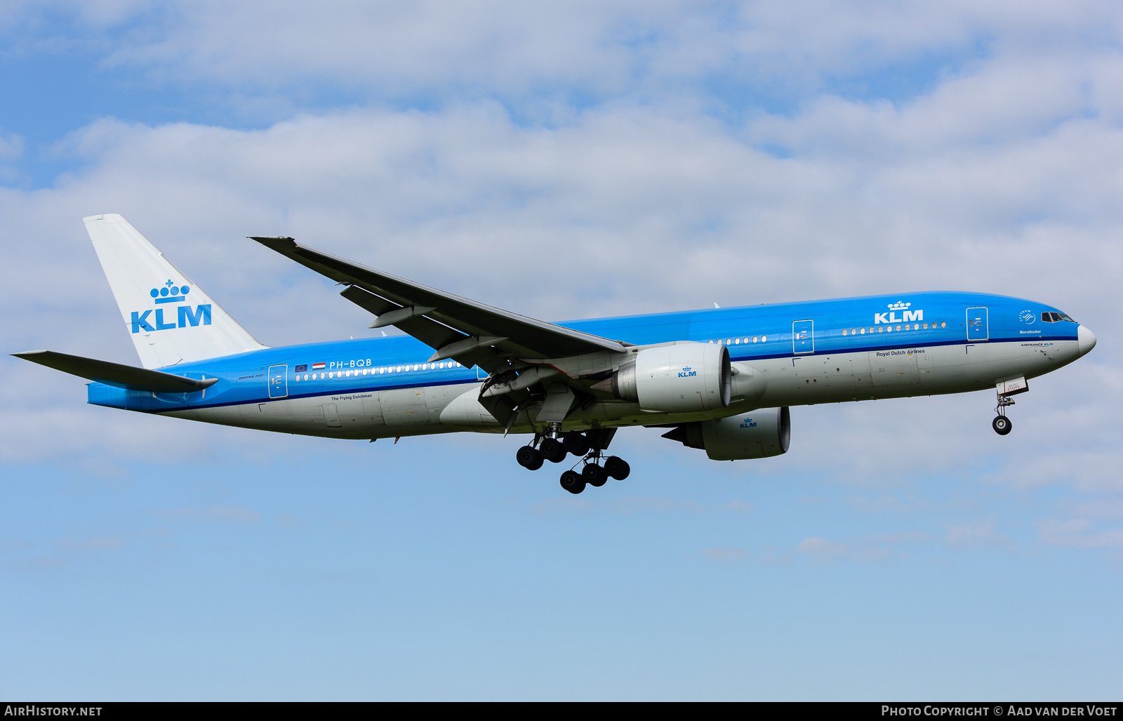 Aircraft Photo of PH-BQB | Boeing 777-206/ER | KLM - Royal Dutch Airlines | AirHistory.net #232143