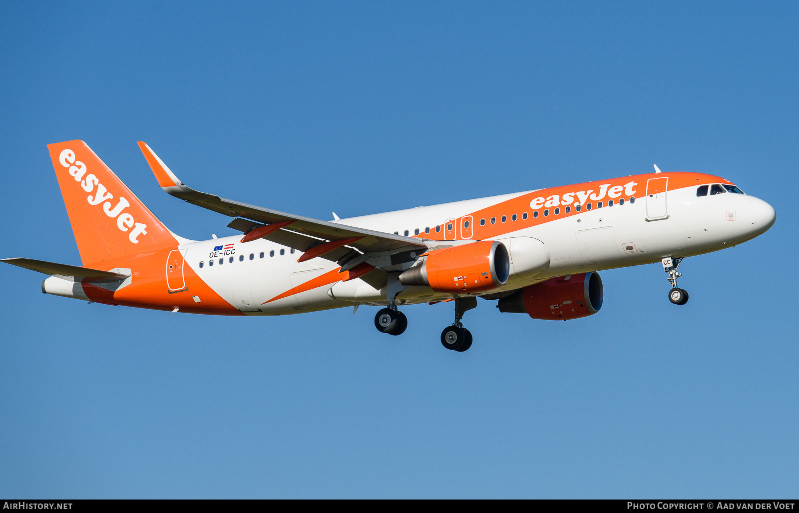 Aircraft Photo of OE-ICC | Airbus A320-214 | EasyJet | AirHistory.net #232144