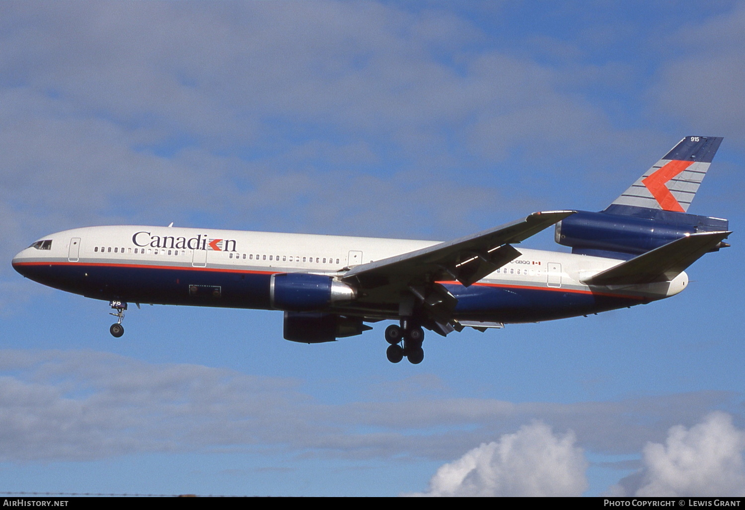 Aircraft Photo of C-GBQQ | McDonnell Douglas DC-10-30 | Canadian Airlines | AirHistory.net #232147