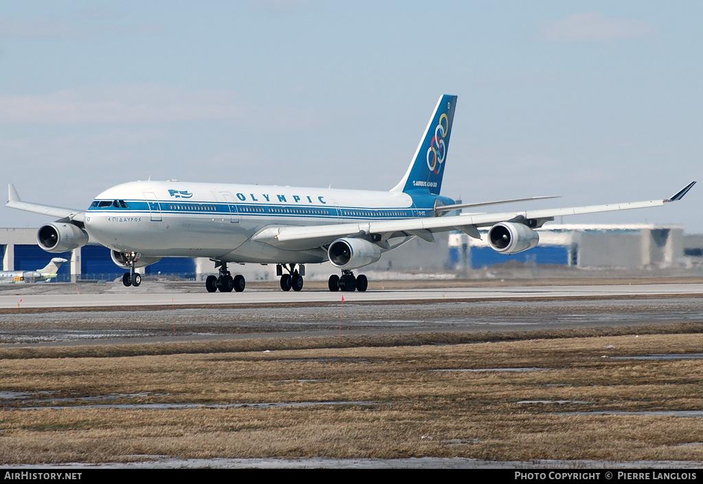 Aircraft Photo of SX-DFD | Airbus A340-313 | Olympic | AirHistory.net #232157