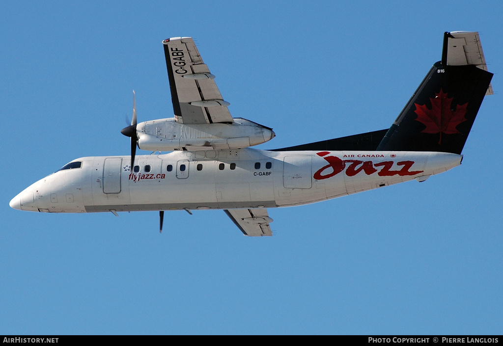 Aircraft Photo of C-GABF | De Havilland Canada DHC-8-102 Dash 8 | Air Canada Jazz | AirHistory.net #232160