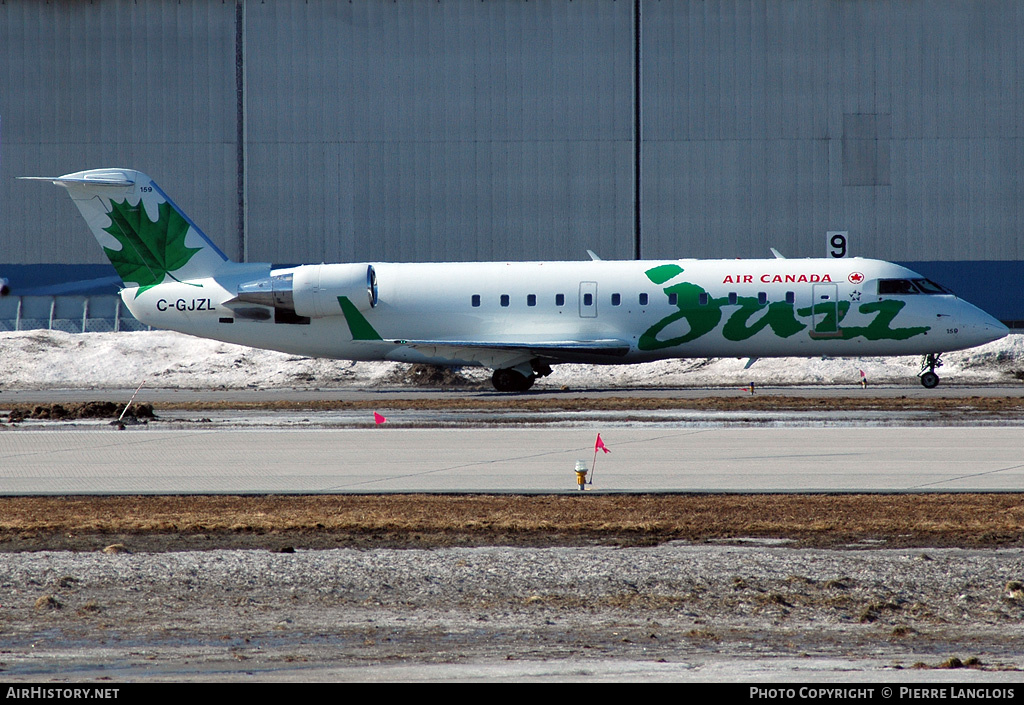 Aircraft Photo of C-GJZL | Bombardier CRJ-200ER (CL-600-2B19) | Air Canada Jazz | AirHistory.net #232163