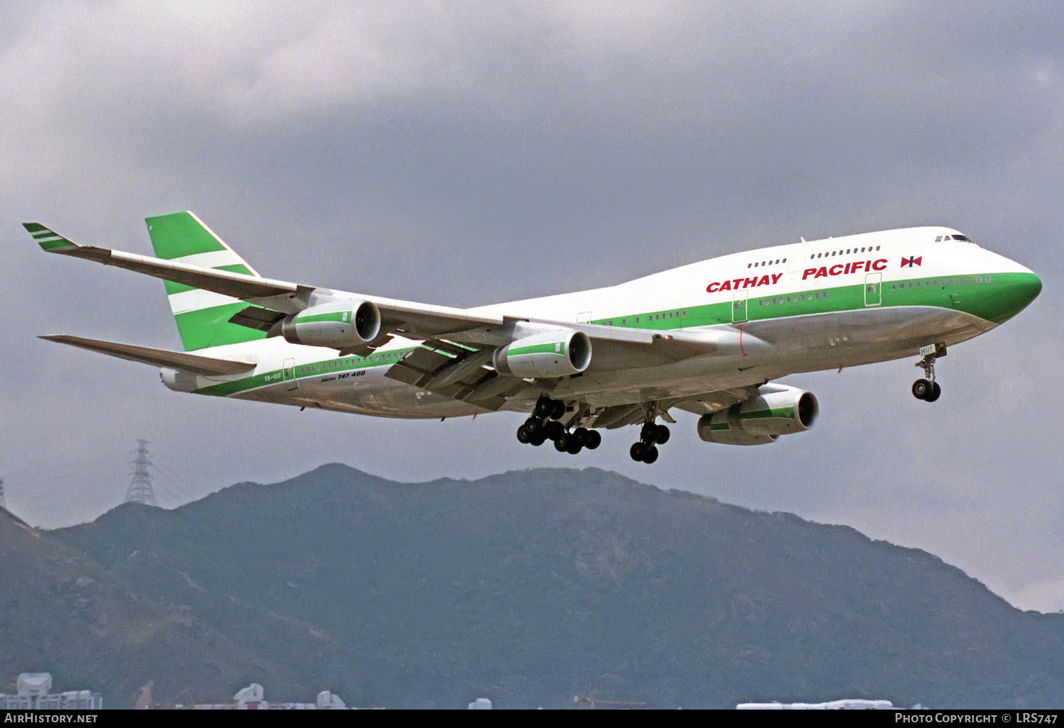 Aircraft Photo of VR-HUF | Boeing 747-467 | Cathay Pacific Airways | AirHistory.net #232165