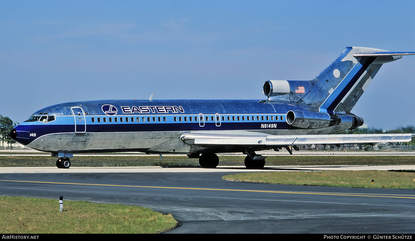 Aircraft Photo of N8149N | Boeing 727-25 | Eastern Air Lines | AirHistory.net #232177