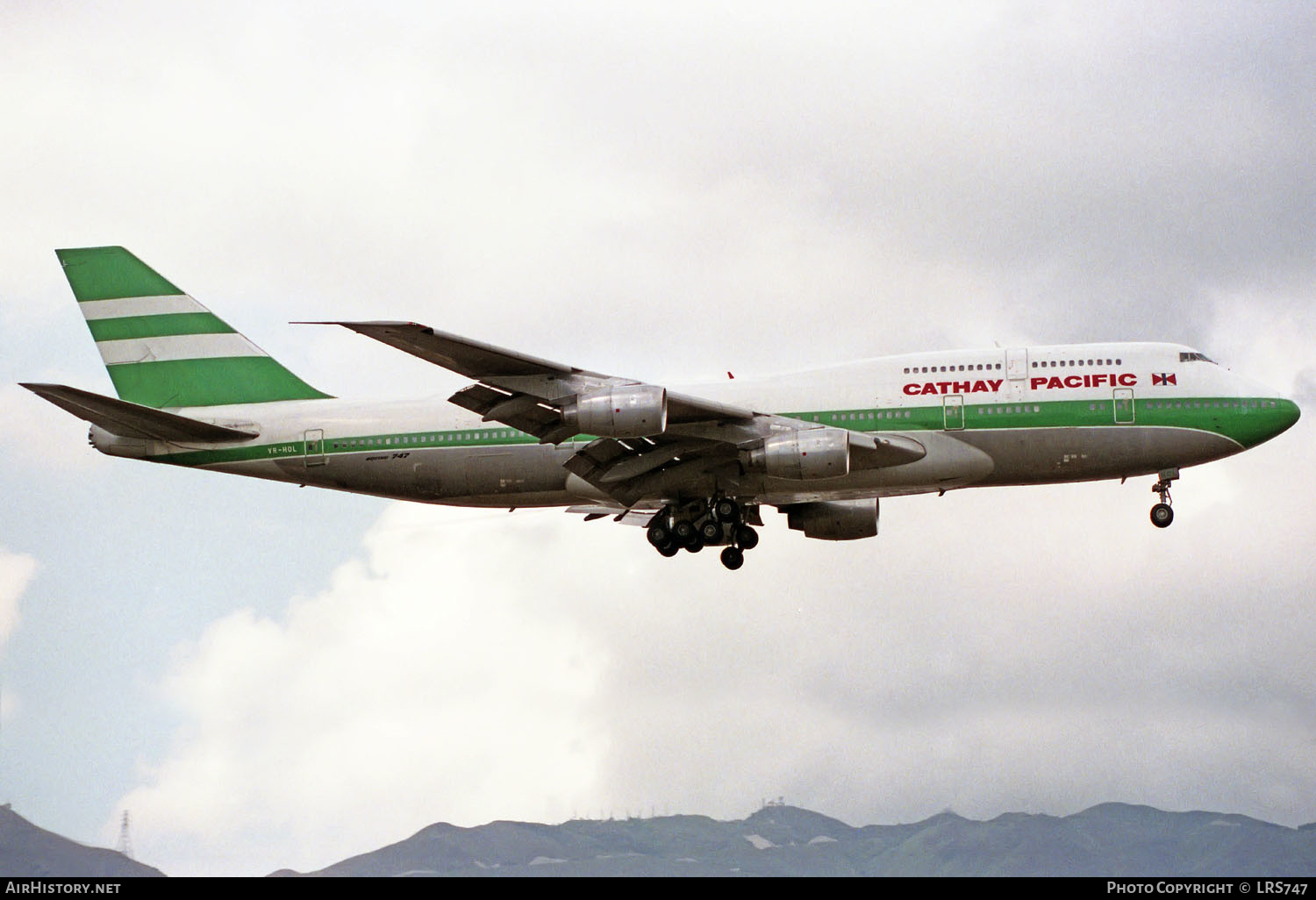 Aircraft Photo of VR-HOL | Boeing 747-367 | Cathay Pacific Airways | AirHistory.net #232181