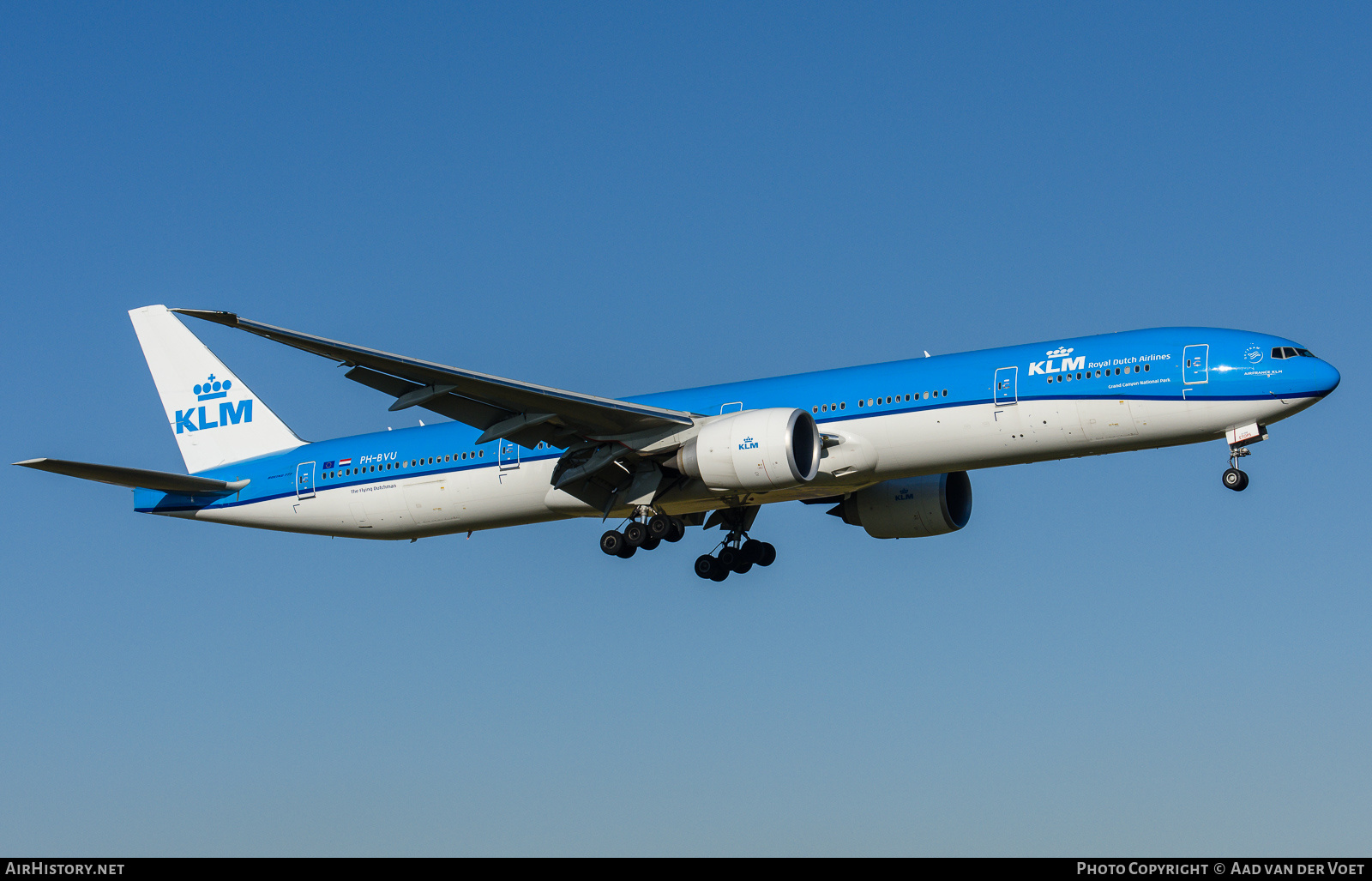 Aircraft Photo of PH-BVU | Boeing 777-300/ER | KLM - Royal Dutch Airlines | AirHistory.net #232196