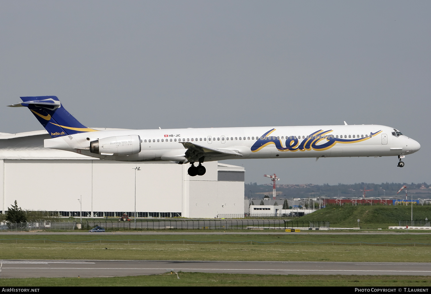 Aircraft Photo of HB-JIC | McDonnell Douglas MD-90-30 | Hello | AirHistory.net #232228