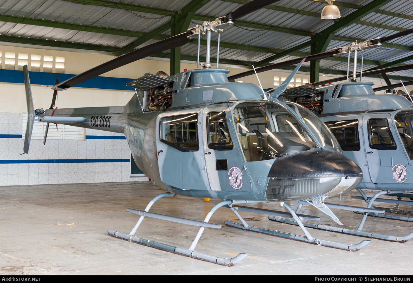 Aircraft Photo of 3055 / FAD 3055 | Bell 206A-1 JetRanger | Dominican Republic - Air Force | AirHistory.net #232241