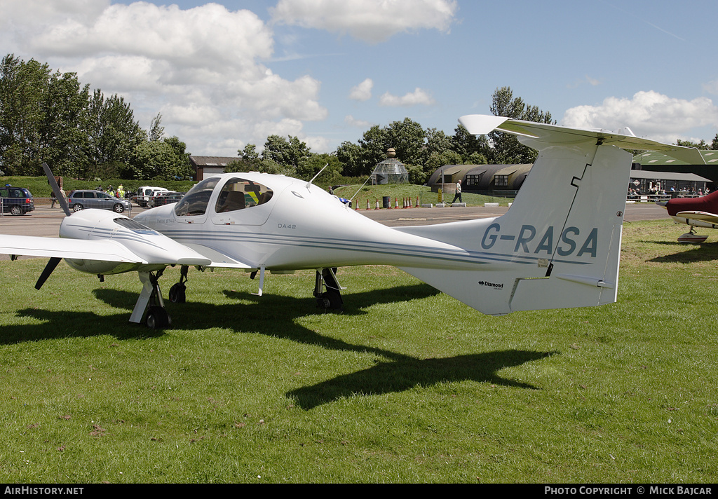 Aircraft Photo of G-RASA | Diamond DA42-180 Twin Star | AirHistory.net #232248