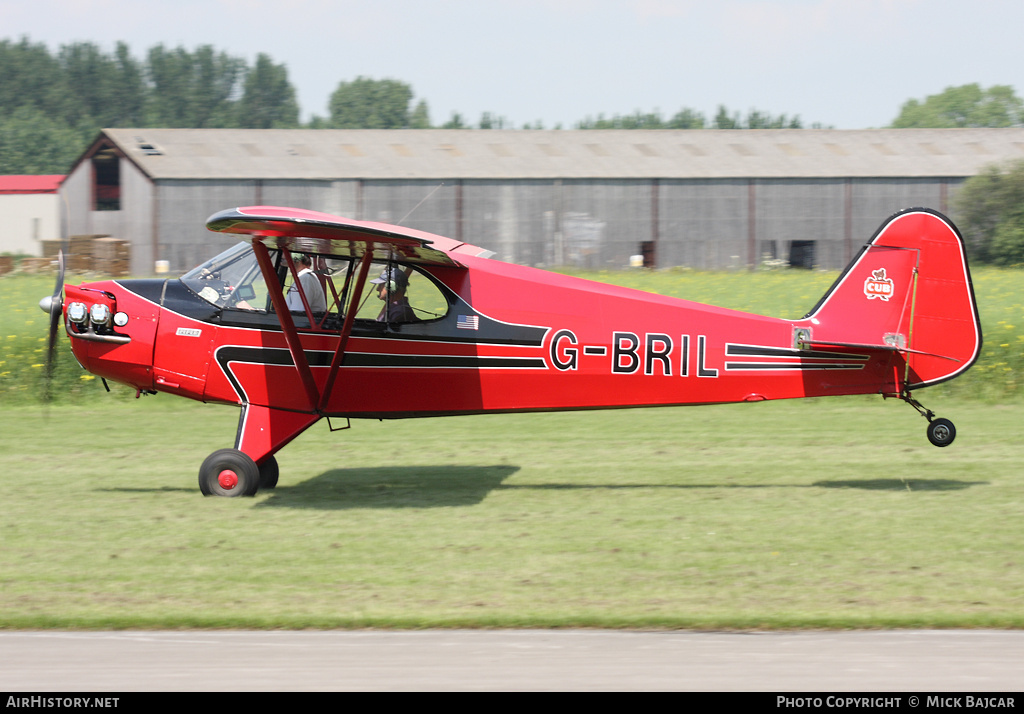 Aircraft Photo of G-BRIL | Piper J-5A Cub Cruiser | AirHistory.net #232249