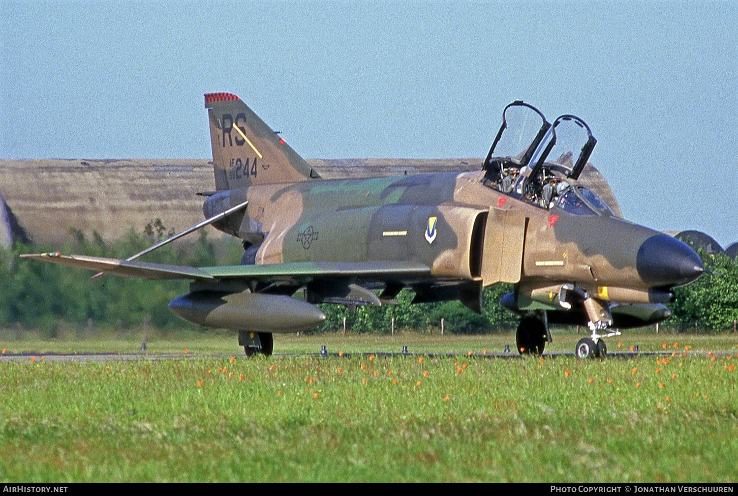 Aircraft Photo of 69-0244 / AF69-244 | McDonnell Douglas F-4E Phantom II | USA - Air Force | AirHistory.net #232258