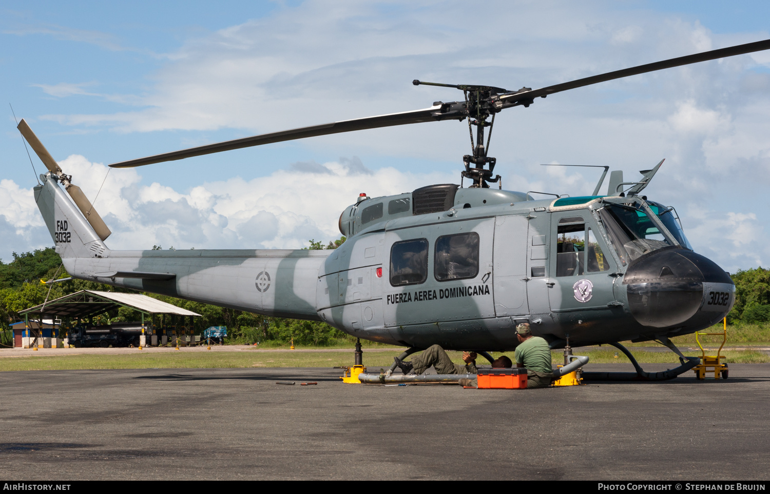 Aircraft Photo of 3032 / FAD 3032 | Bell UH-1H+ Iroquois | Dominican Republic - Air Force | AirHistory.net #232265