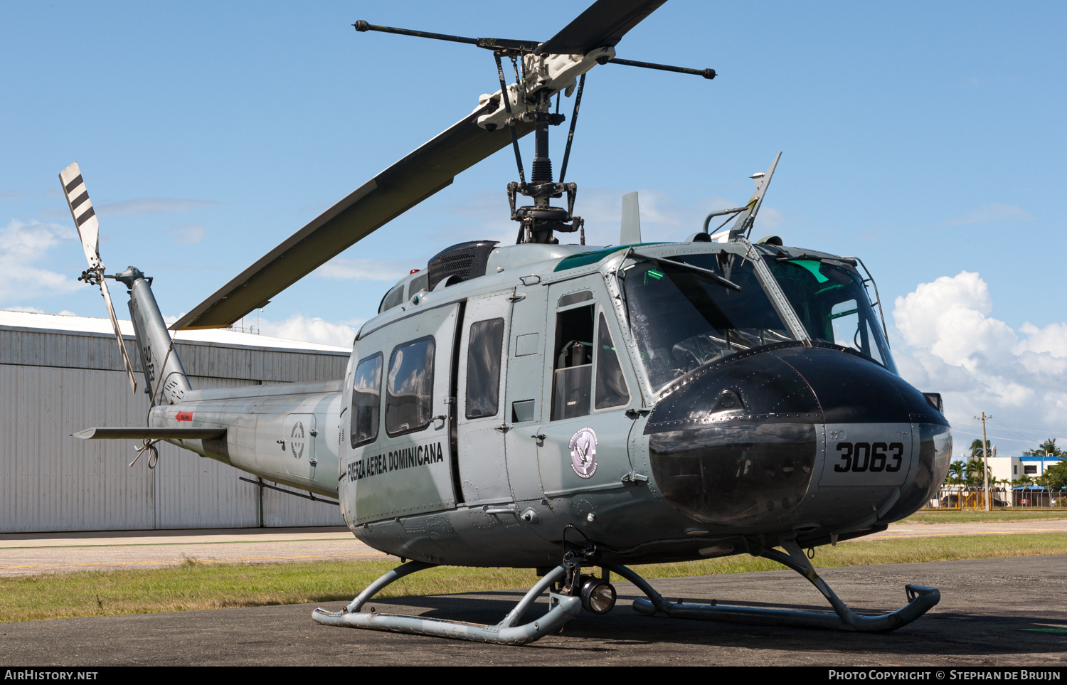 Aircraft Photo of 3063 / FAD 3063 | Bell UH-1H-II Iroquois | Dominican Republic - Air Force | AirHistory.net #232266