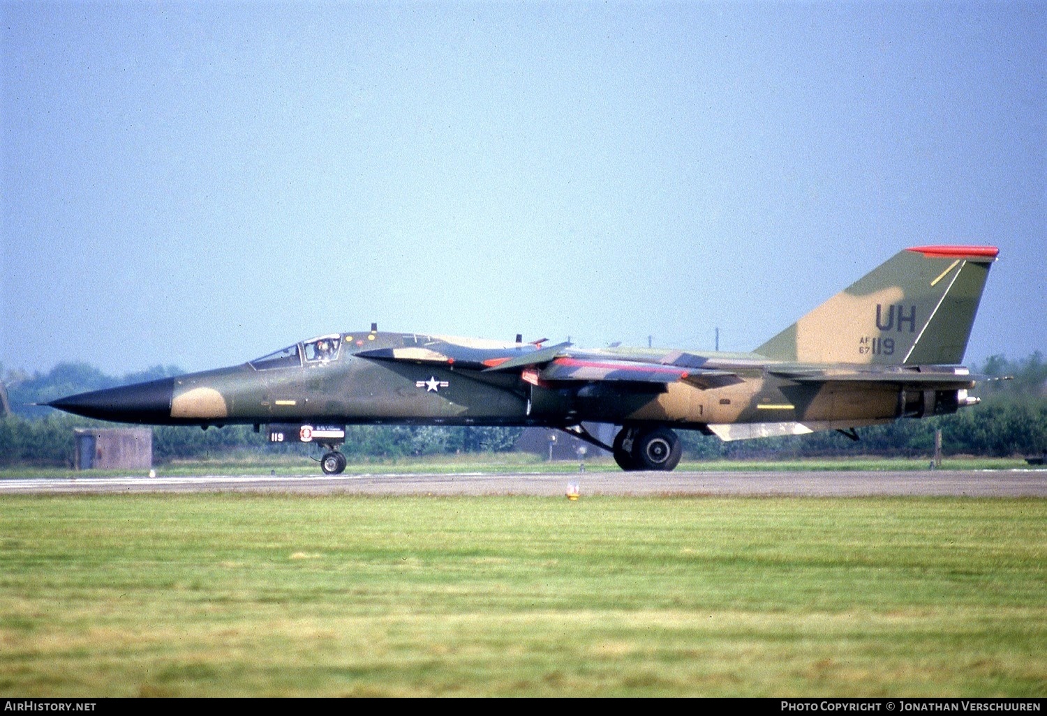 Aircraft Photo of 67-0119 / AF67-119 | General Dynamics F-111E Aardvark | USA - Air Force | AirHistory.net #232274