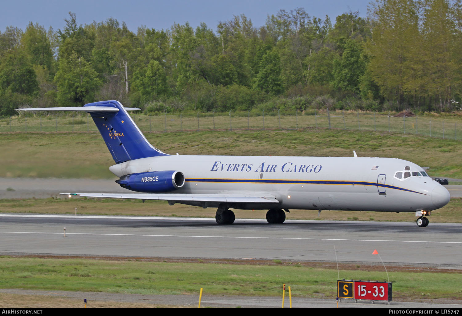 Aircraft Photo of N935CE | McDonnell Douglas DC-9-33F | Everts Air Cargo | AirHistory.net #232278
