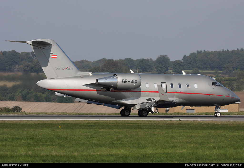 Aircraft Photo of OE-INN | Bombardier Challenger 605 (CL-600-2B16) | VistaJet | AirHistory.net #232281