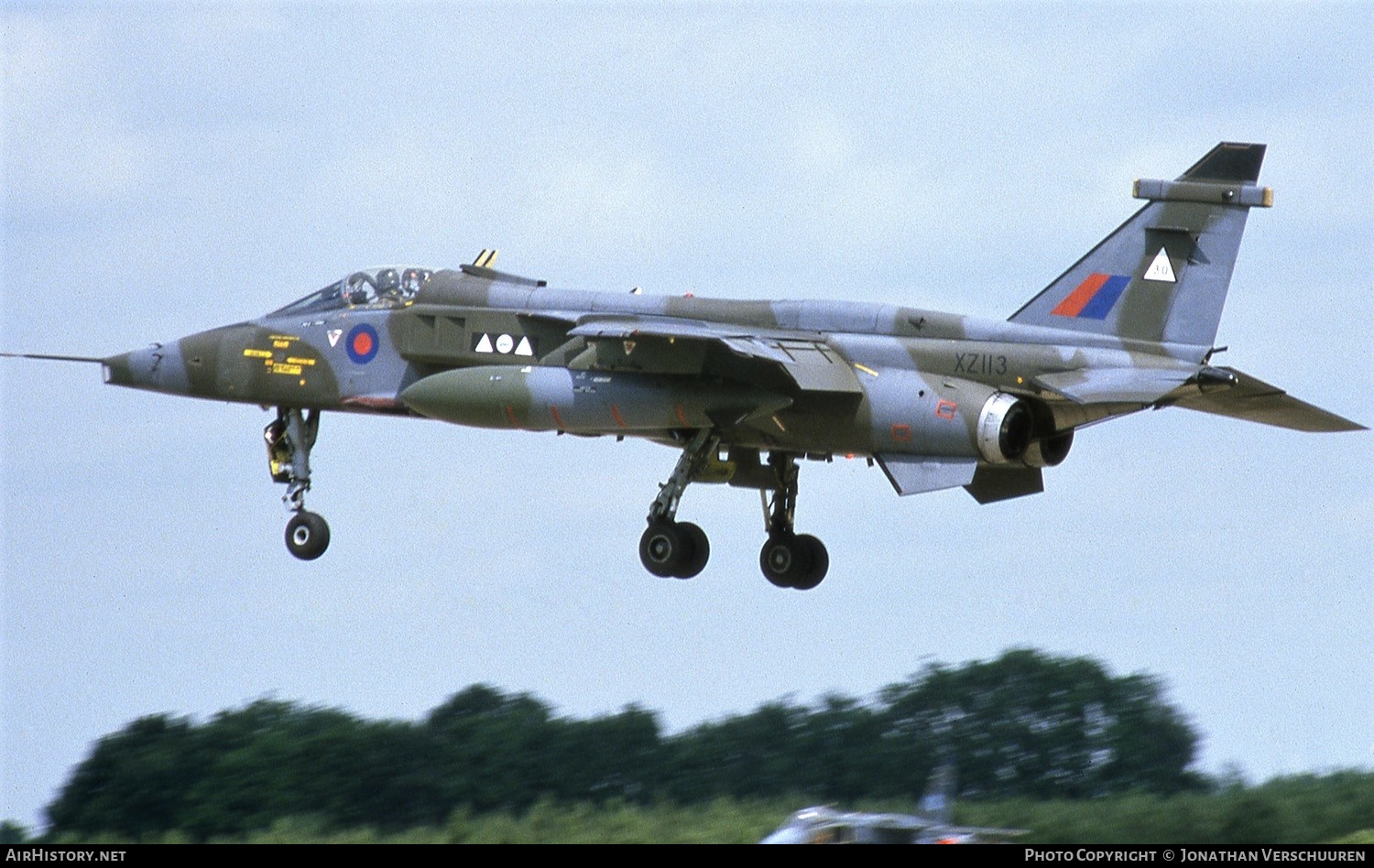 Aircraft Photo of XZ113 | Sepecat Jaguar GR1 | UK - Air Force | AirHistory.net #232287