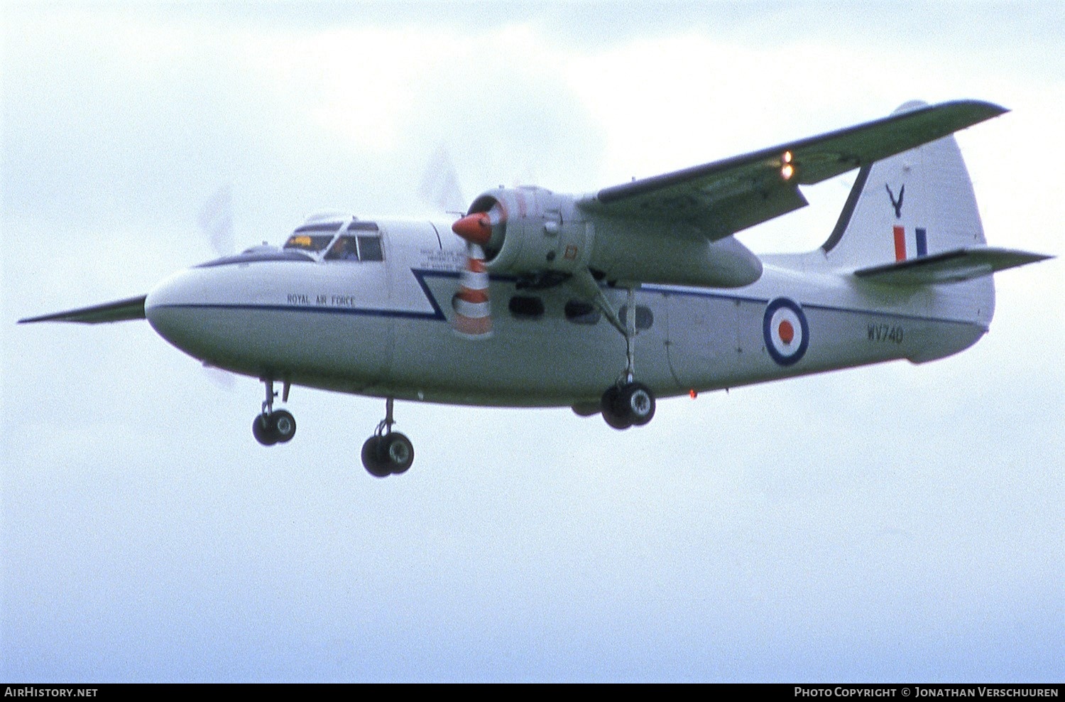 Aircraft Photo of WV740 | Hunting-Percival P.66 Pembroke C.1 | UK - Air Force | AirHistory.net #232289