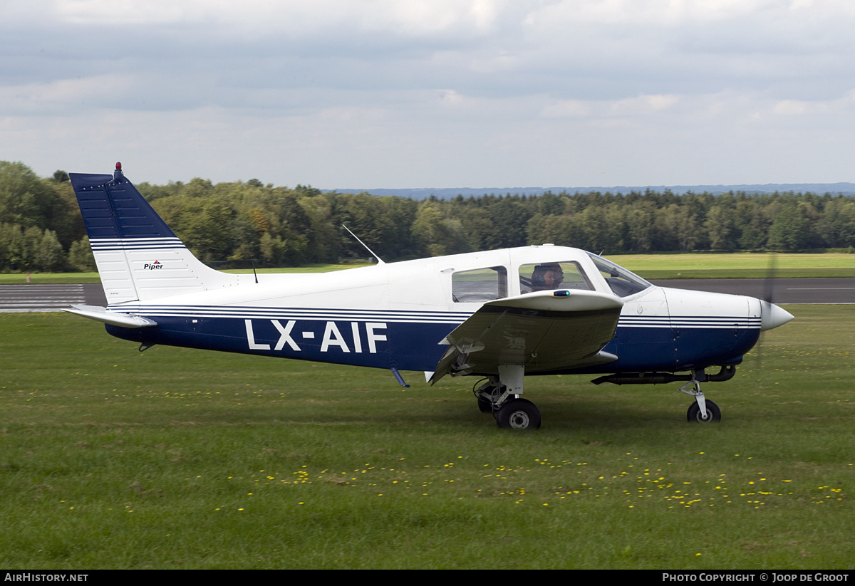 Aircraft Photo of LX-AIF | Piper PA-28-161 Cadet | AirHistory.net #232297
