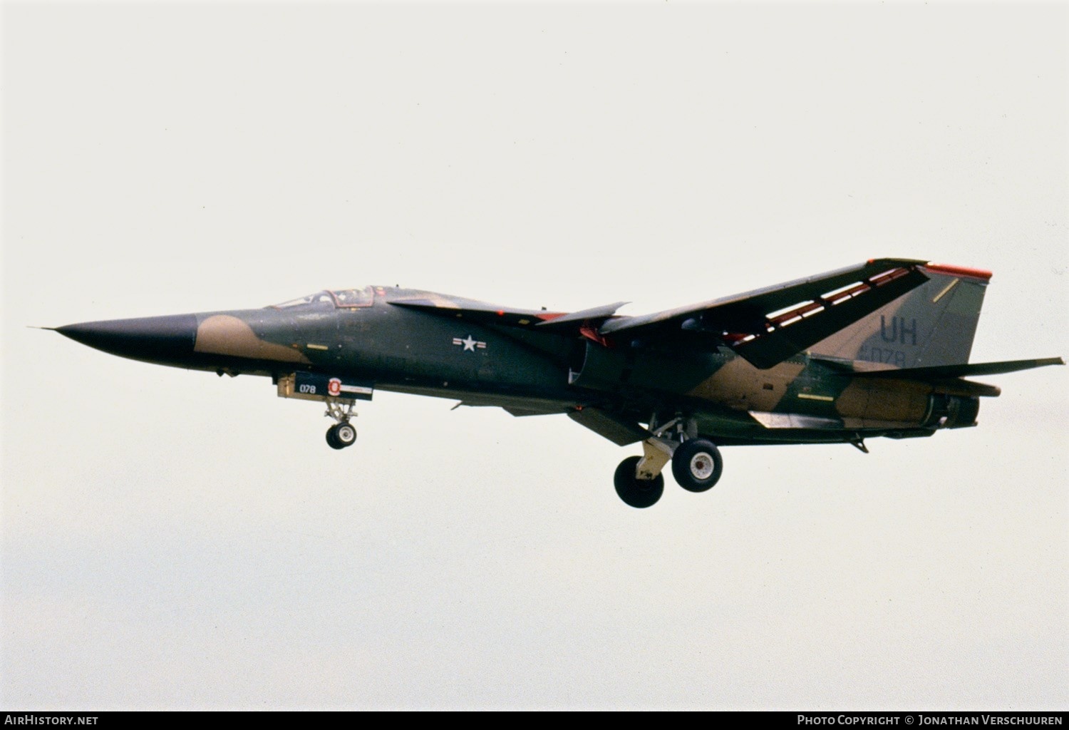 Aircraft Photo of 68-0078 / AF68-078 | General Dynamics F-111E Aardvark | USA - Air Force | AirHistory.net #232308