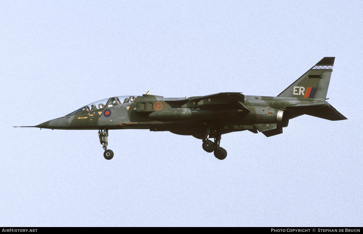 Aircraft Photo of XX829 | Sepecat Jaguar T2 | UK - Air Force | AirHistory.net #232313