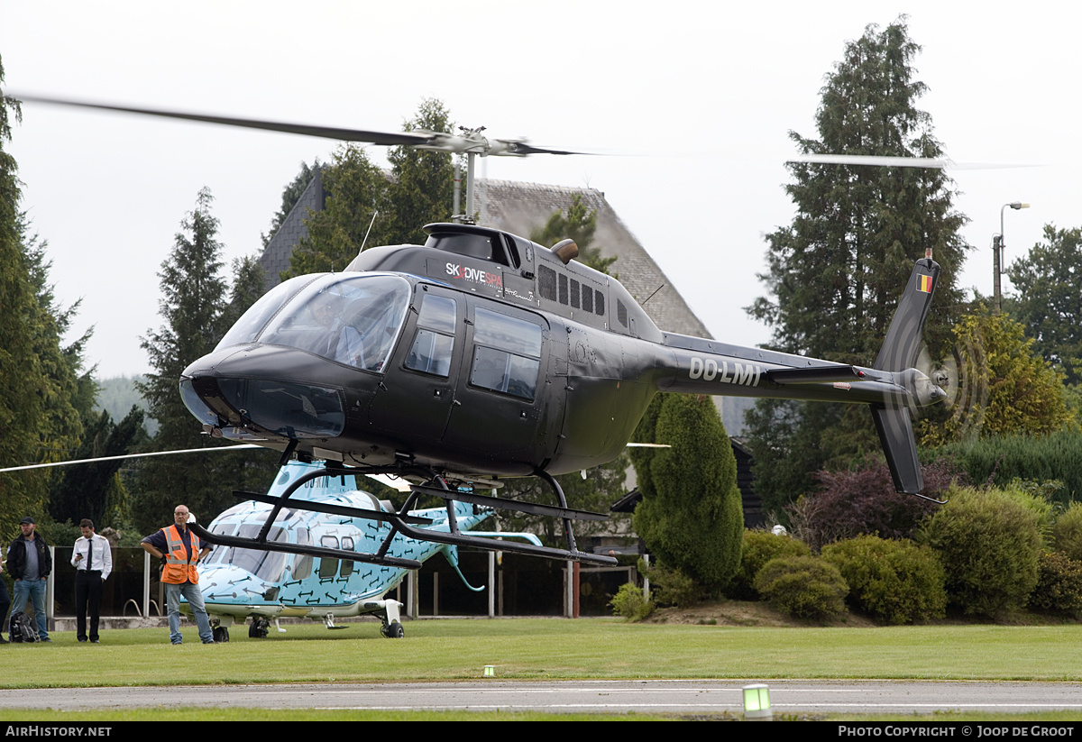 Aircraft Photo of OO-LMI | Bell 206B JetRanger II | SkyDive Spa | AirHistory.net #232323