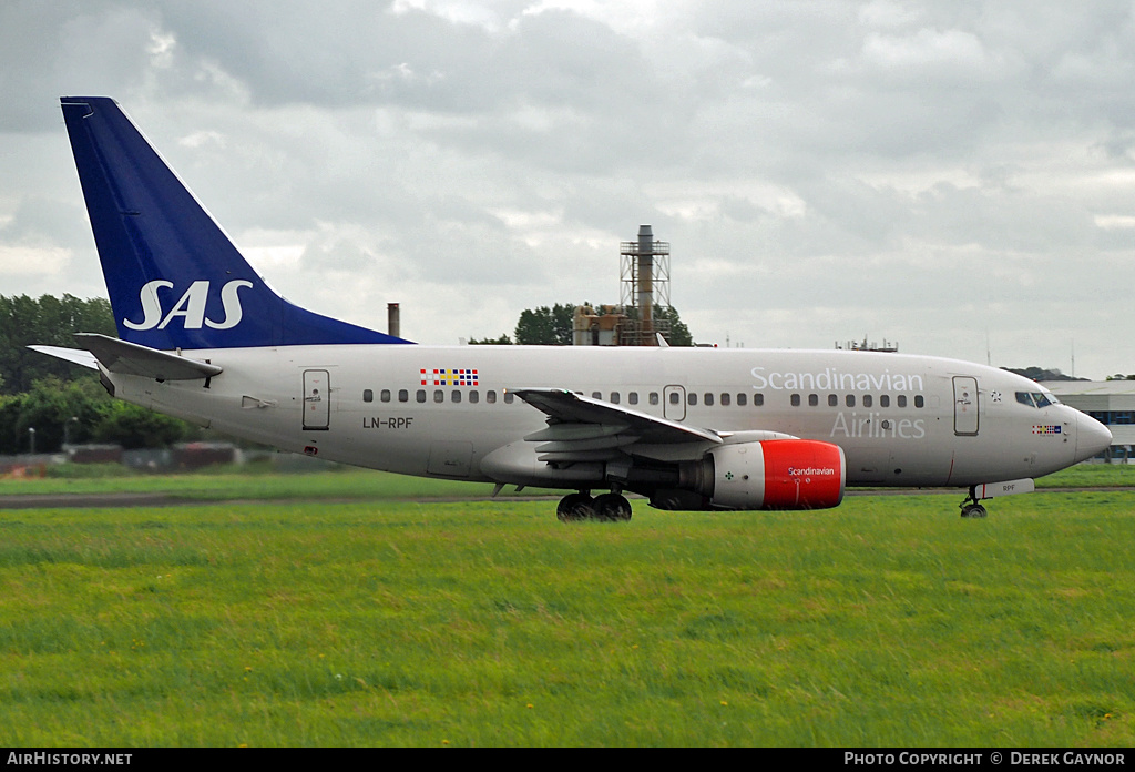 Aircraft Photo of LN-RPF | Boeing 737-683 | Scandinavian Airlines - SAS | AirHistory.net #232324