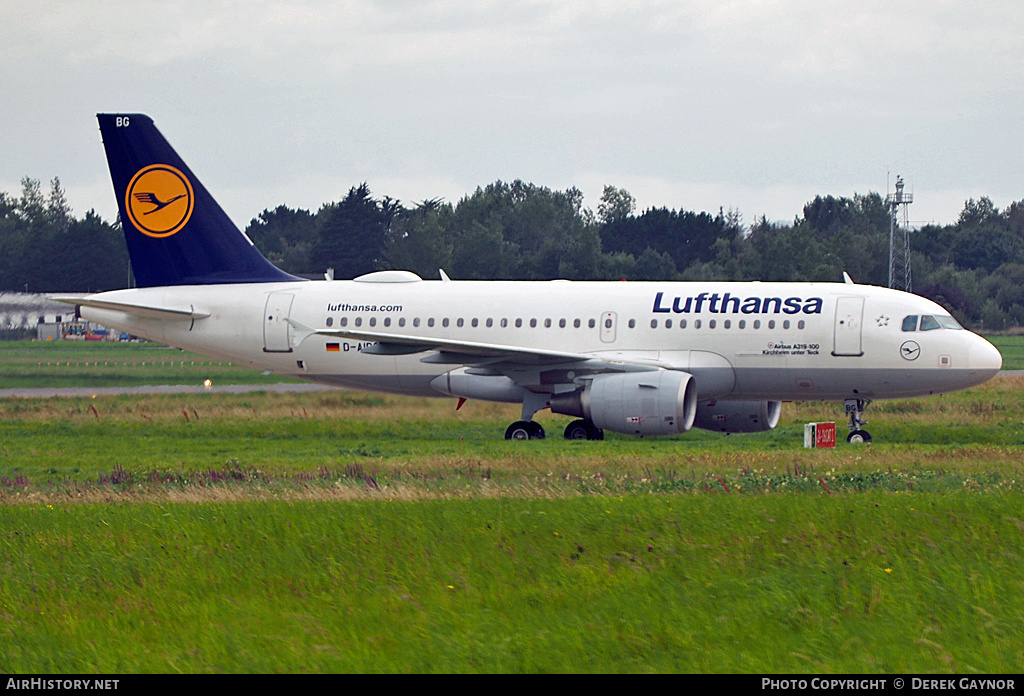 Aircraft Photo of D-AIBG | Airbus A319-112 | Lufthansa | AirHistory.net #232327