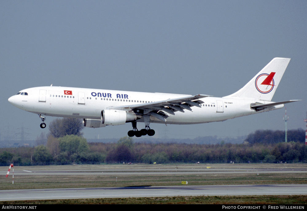 Aircraft Photo of TC-ONT | Airbus A300B4-203 | Onur Air | AirHistory.net #232329
