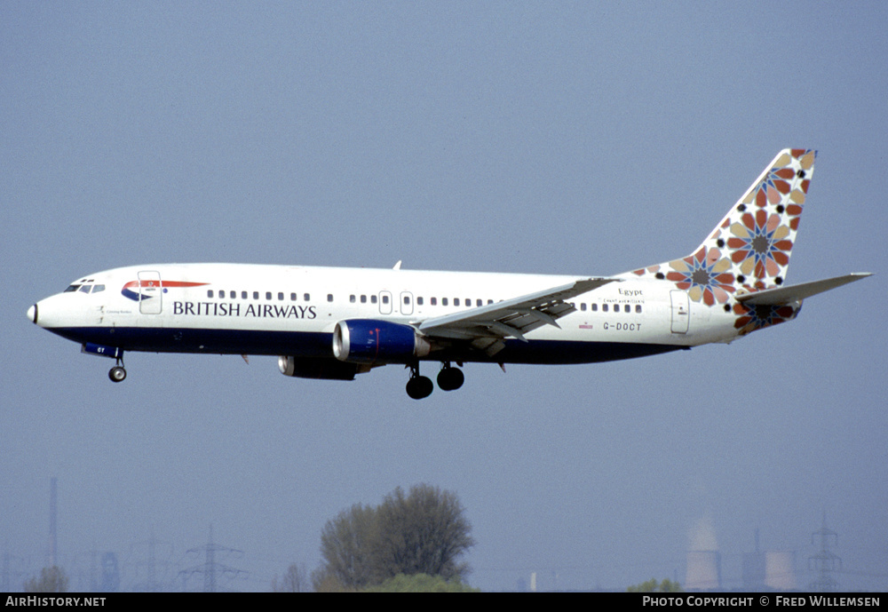 Aircraft Photo of G-DOCT | Boeing 737-436 | British Airways | AirHistory.net #232332