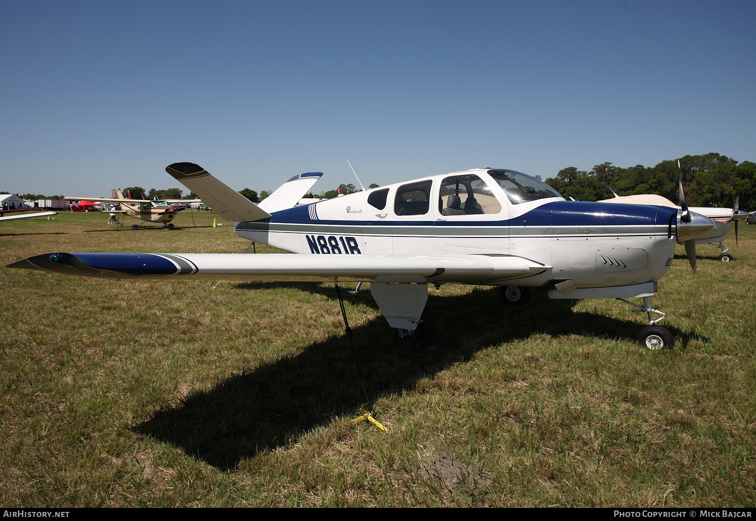 Aircraft Photo of N881R | Beech M35 Bonanza | AirHistory.net #232333