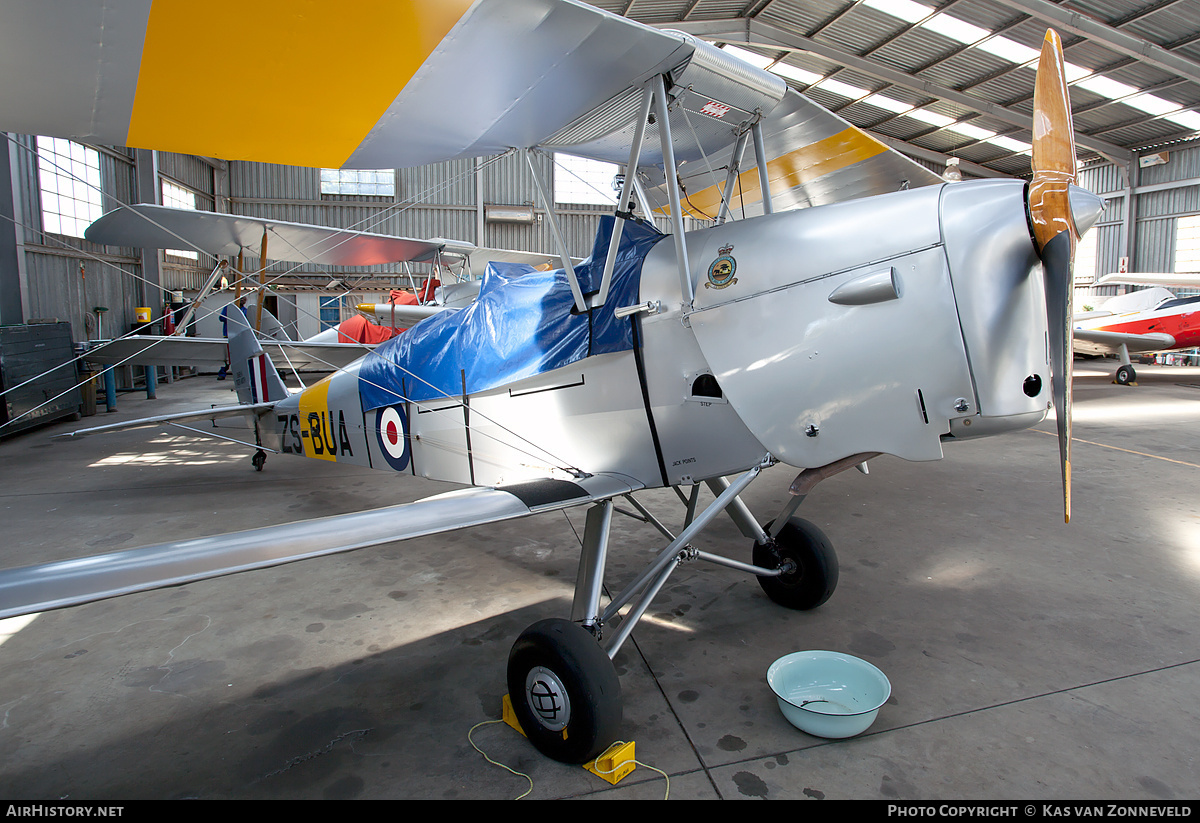 Aircraft Photo of ZS-BUA | De Havilland D.H. 82A Tiger Moth | UK - Air Force | AirHistory.net #232361