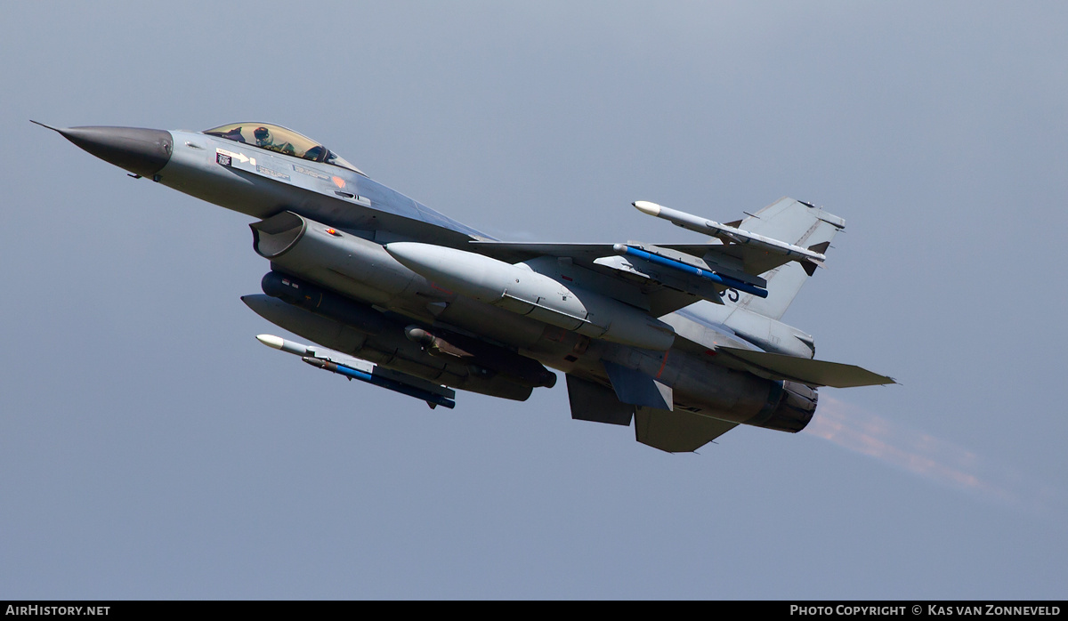 Aircraft Photo of J-055 | General Dynamics F-16AM Fighting Falcon | Netherlands - Air Force | AirHistory.net #232364