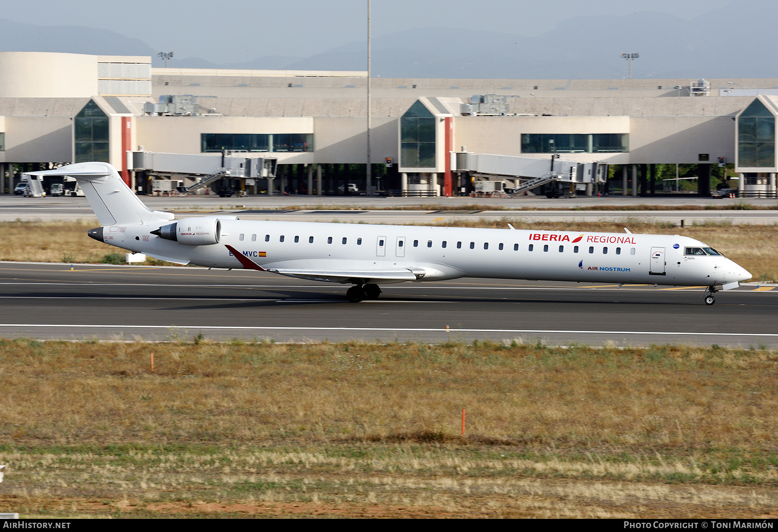Aircraft Photo of EC-MVC | Bombardier CRJ-1000 (CL-600-2E25) | Iberia Regional | AirHistory.net #232373
